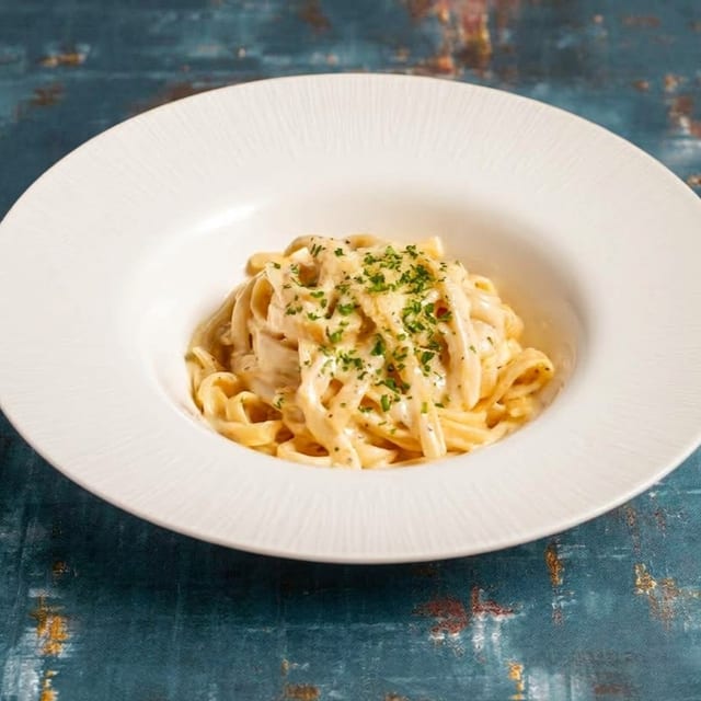 Fettuccine Alfredo.
