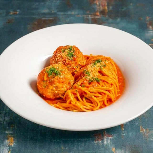Spaghetti Con Polpette.